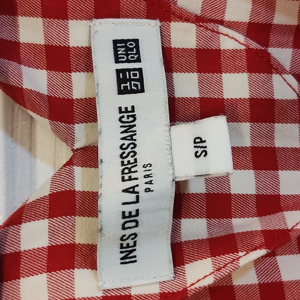 Uniqlo x Ines De La Fressange Gingham Maxi Dress - Picture 3 of 5